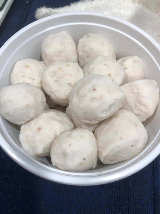 Fresh Tilapia White Fish Ball (1/2 lb)鮮鰂魚白魚蛋 (半磅)