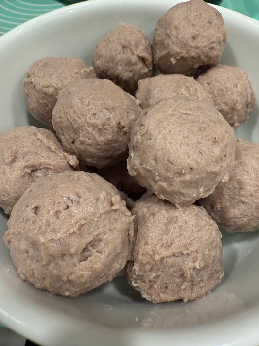 Hand Made Beef Balls (1/2 lb) 手打純牛肉丸 (半磅)